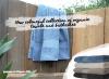 New colourful collection of organic towels and bathrobes